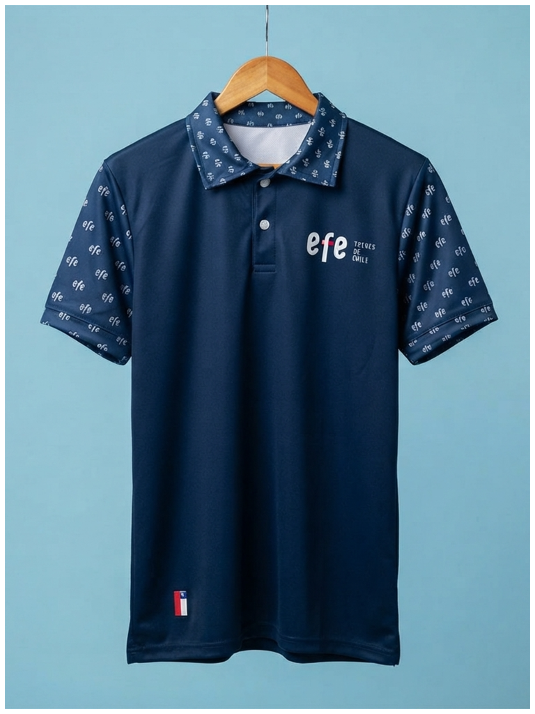 Polera polo con botones EFE (S)