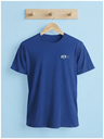 Polera algodón azul EFE.